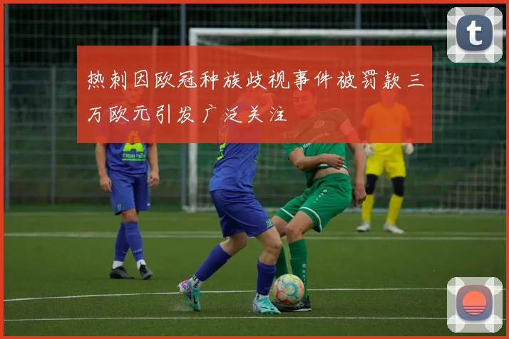 热刺因欧冠种族歧视事件被罚款三万欧元引发广泛关注